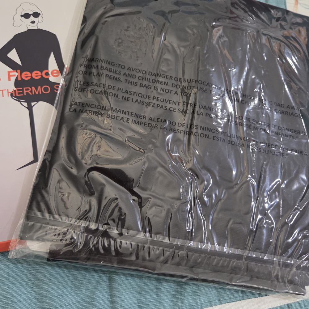 Black Fleece Lined Thermo Socks